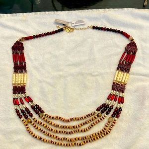 NWT Chico gold plated necklace